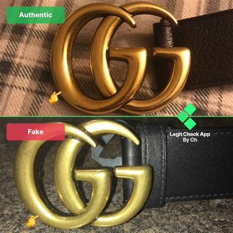 how to spot fake gucci belt